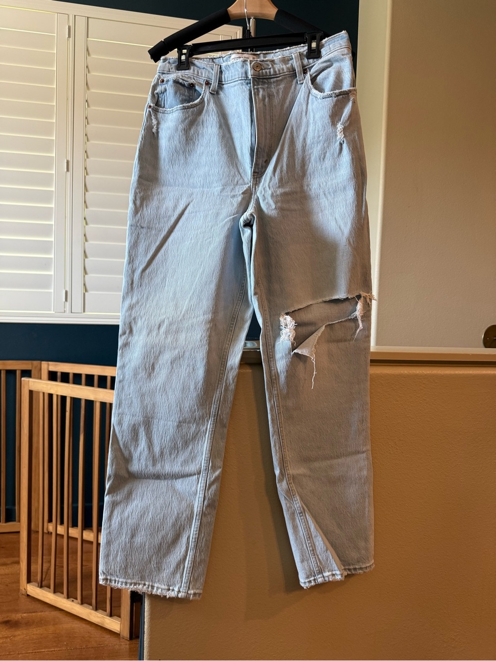 Abercrombie & Fitch Light Blue Denim Jeans